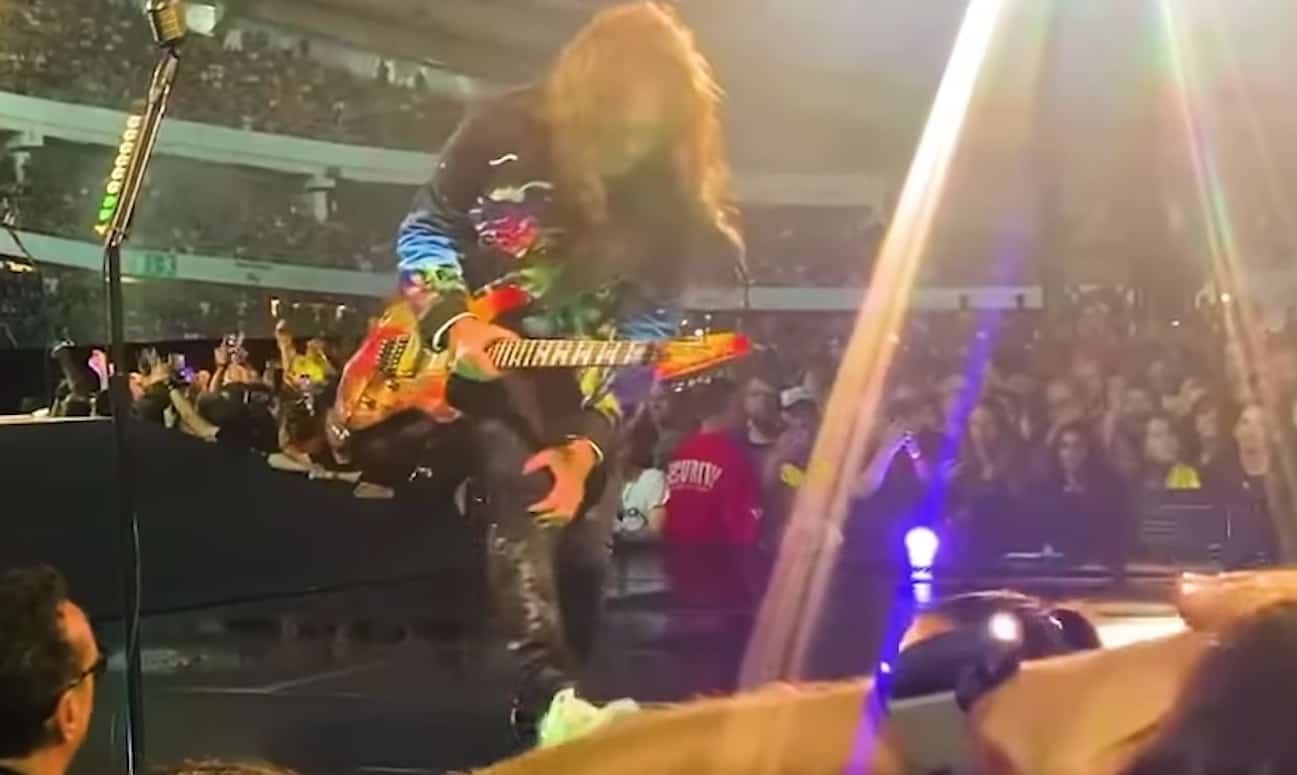 Kirk Hammett Injury