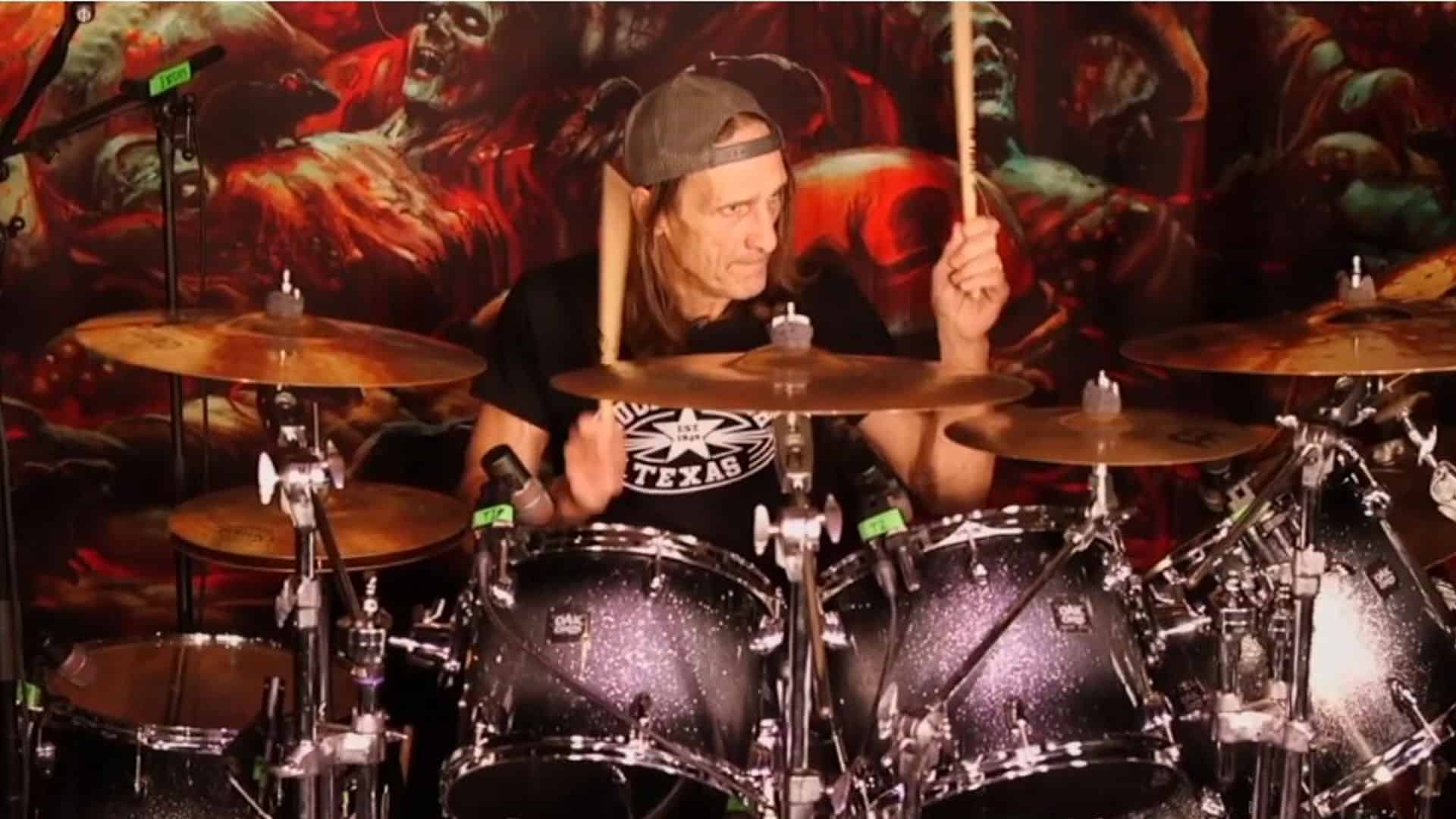 Exodus Drummer Tom Hunting