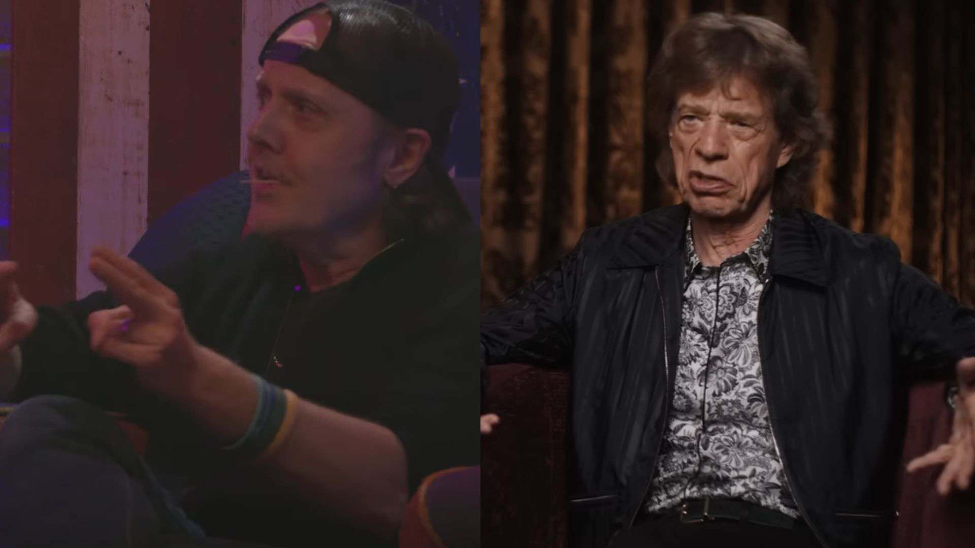 Lars Ulrich Mick Jagger