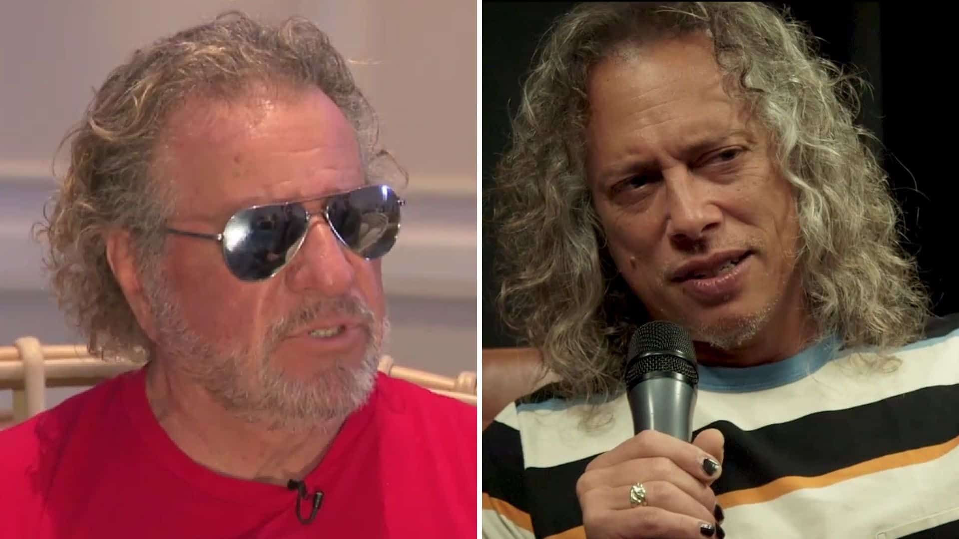 Sammy Hagar Kirk Hammett