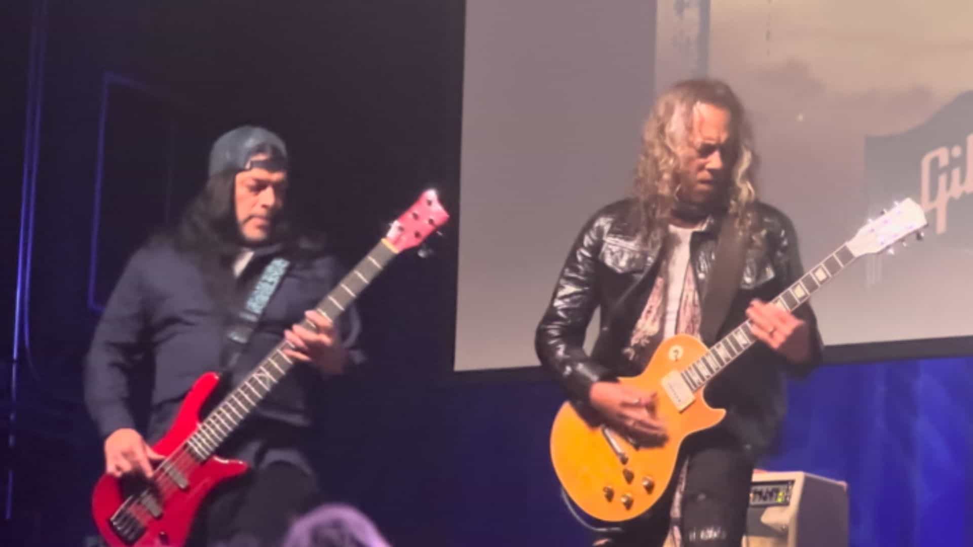Kirk Hammett Robert Trujillo 2025