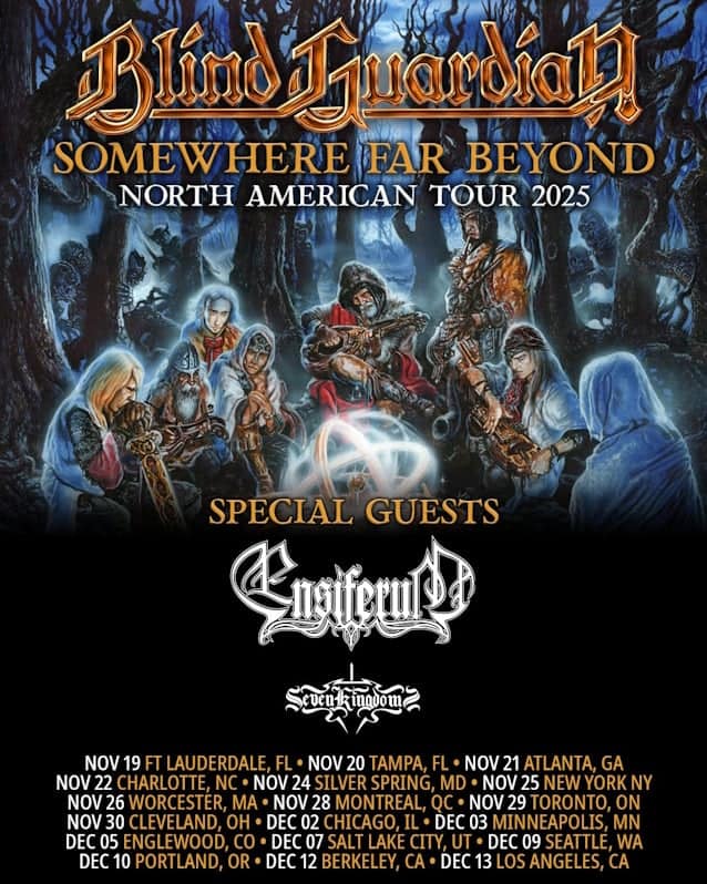 Blind Guardian Fall 2025 Tour
