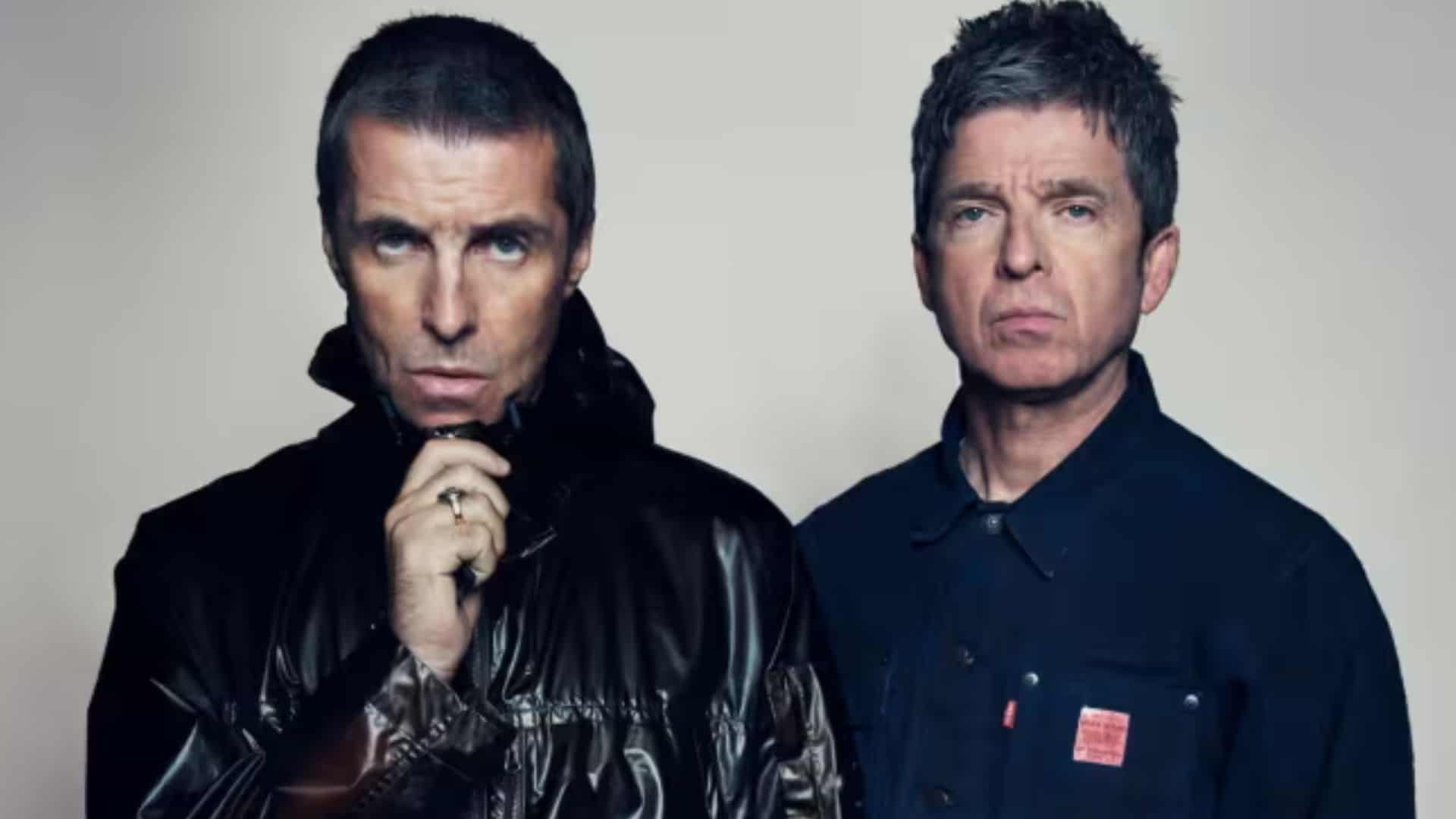 Liam and Noel Gallagher Oasis