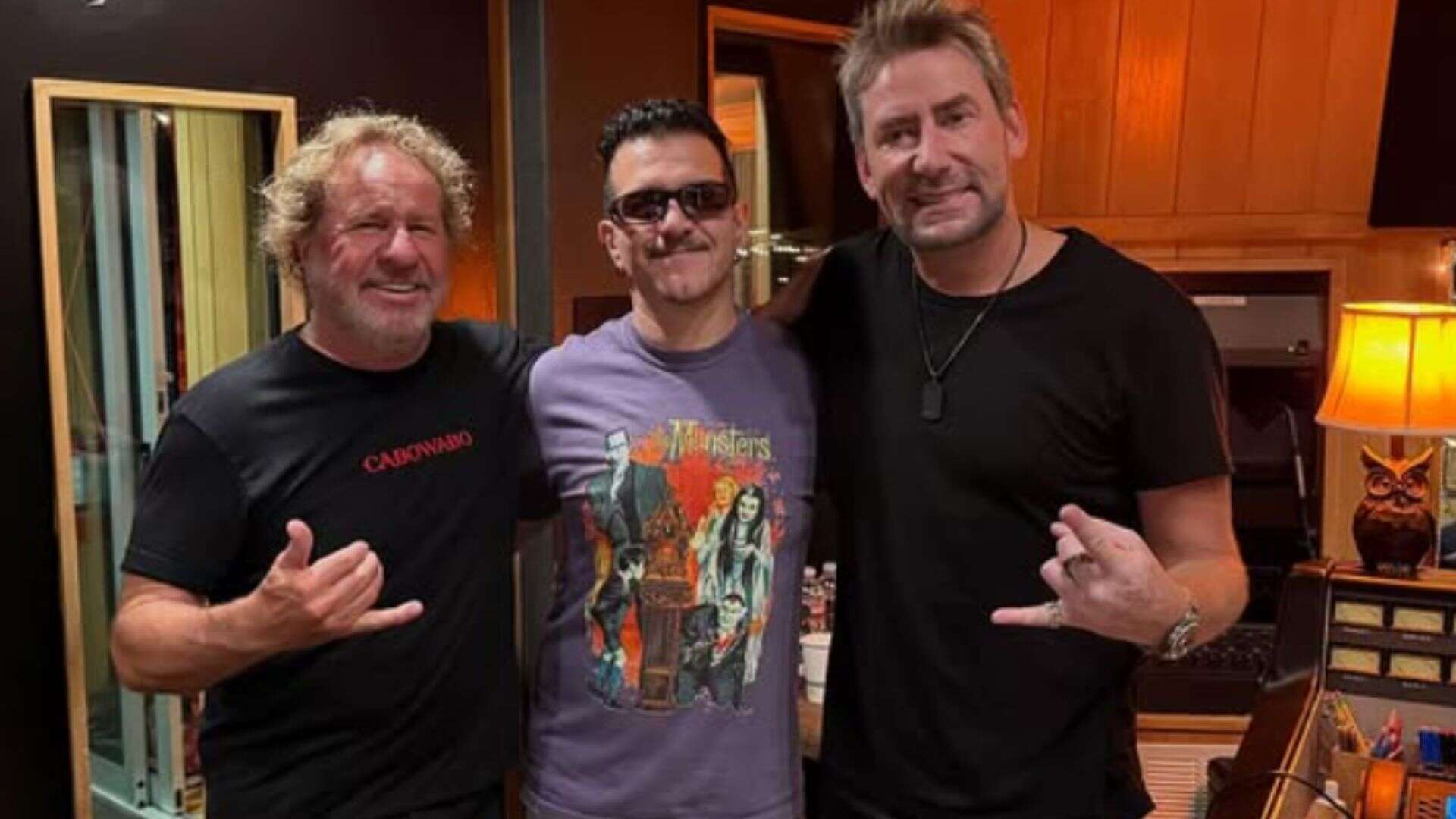 Sammy Hagar Charlie Benante Nickelback