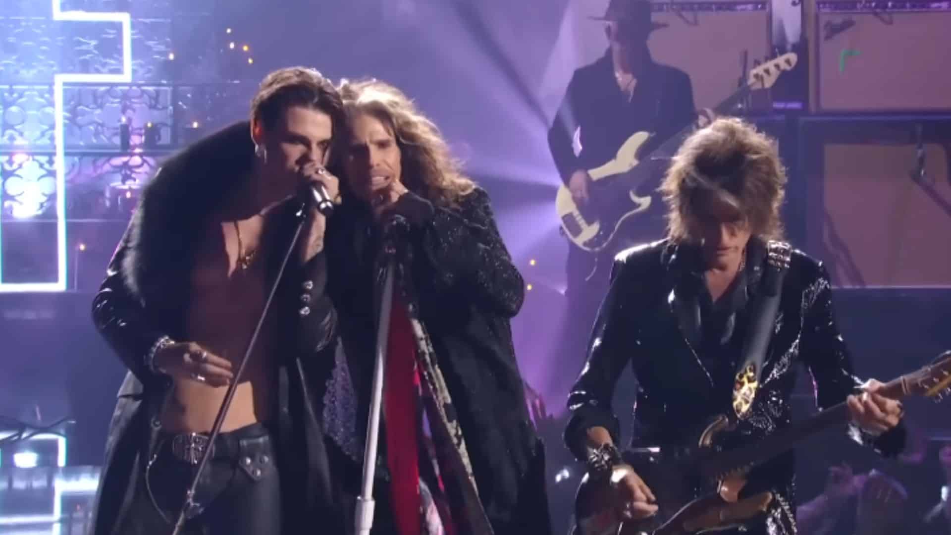 Yungblud Steven Tyler Joe Perry MTV