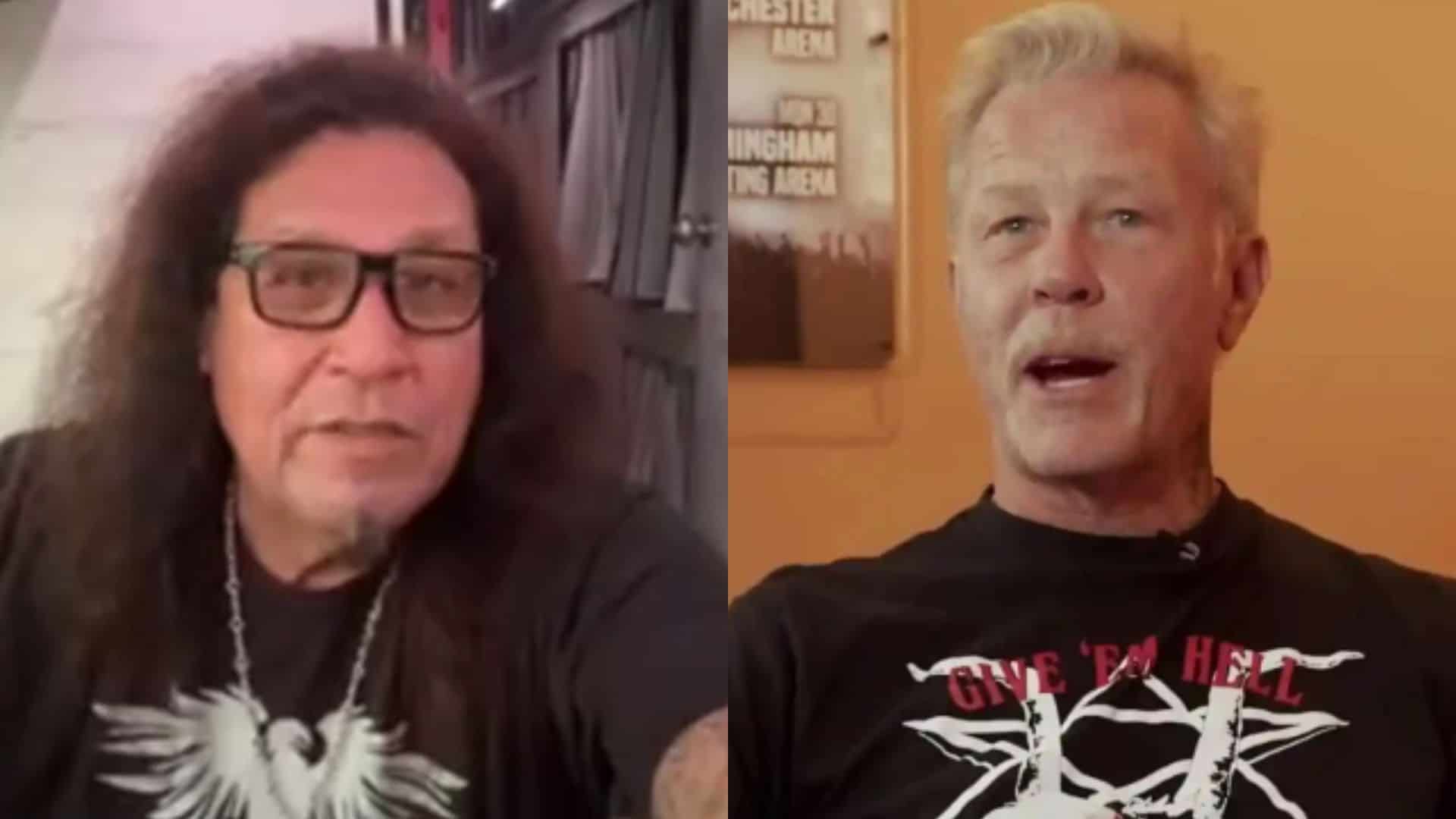 Chuck Billy James Hetfield