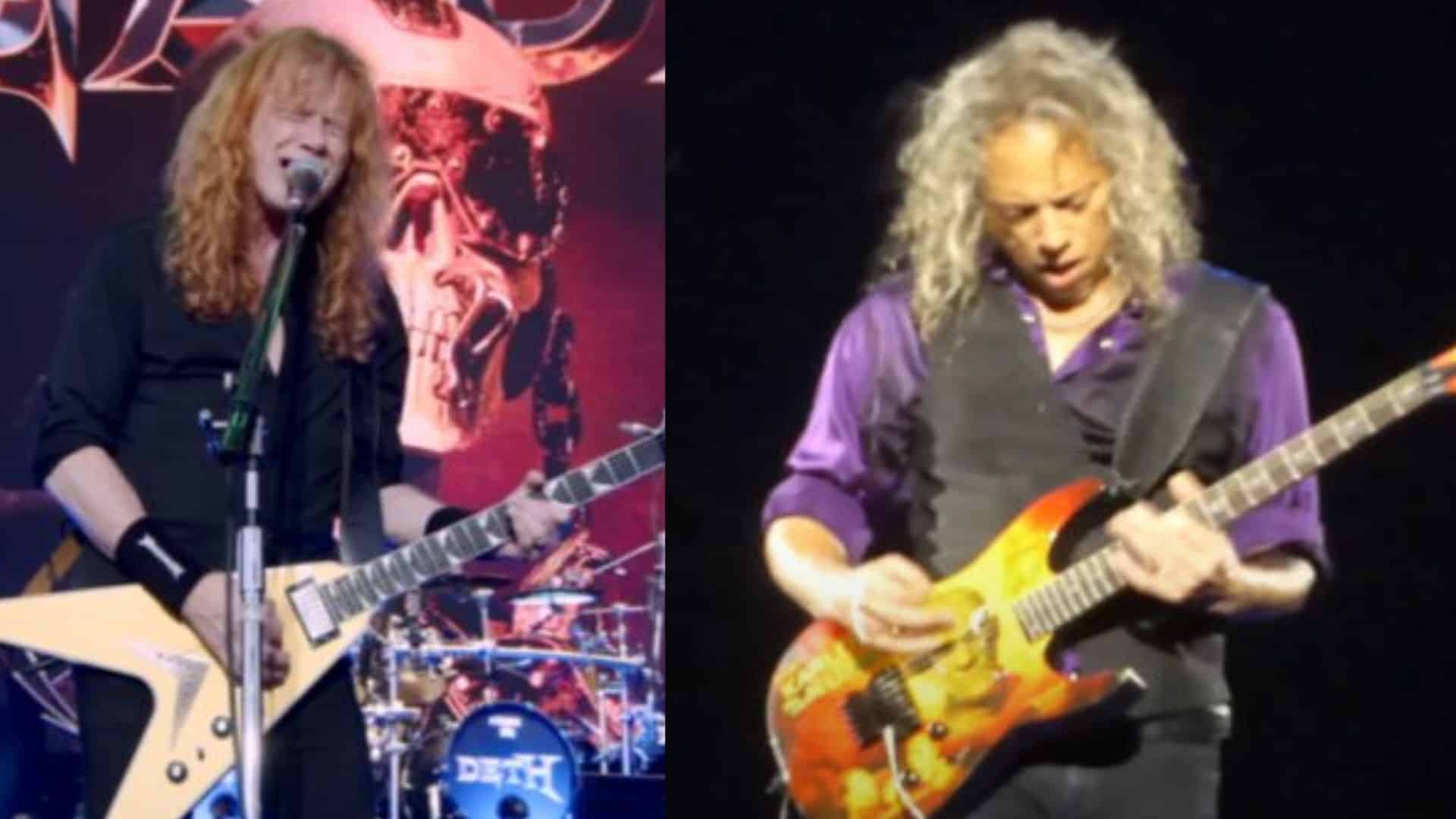 Dave Mustaine Kirk Hammett