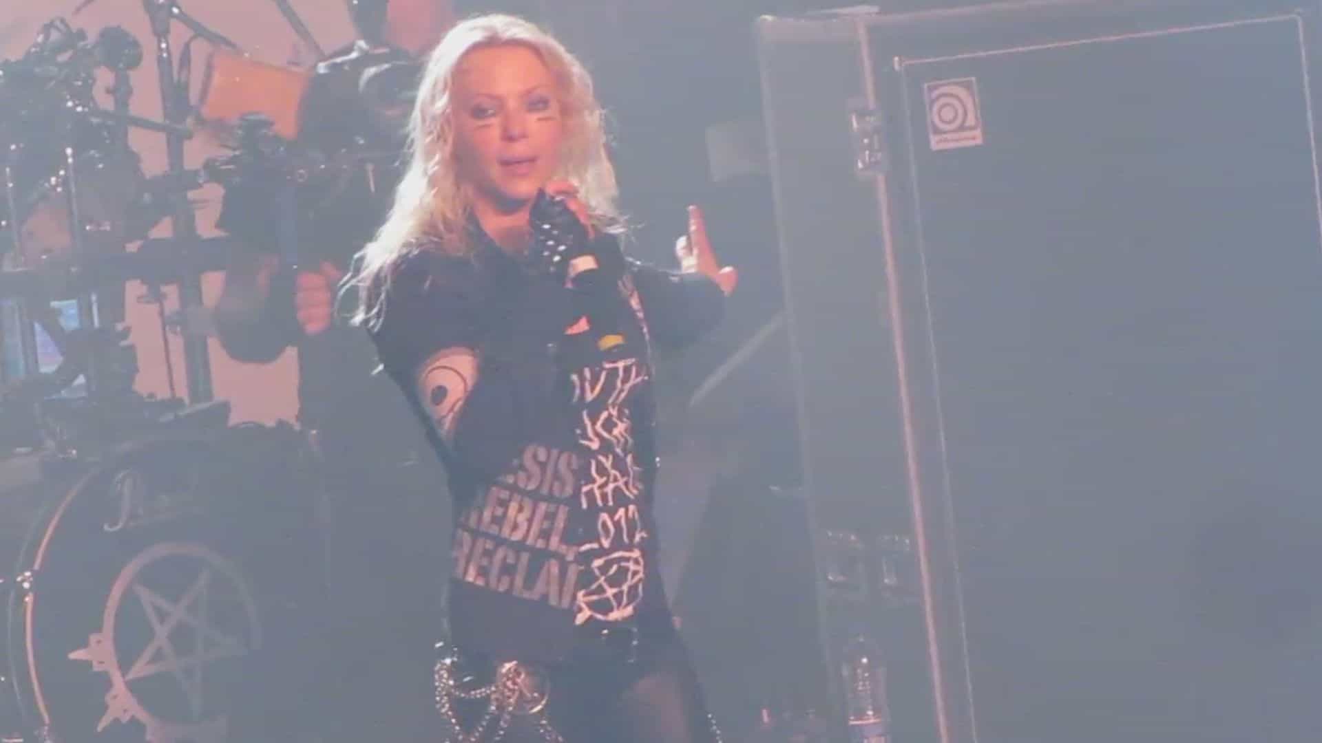 Angela Gossow Live 2012