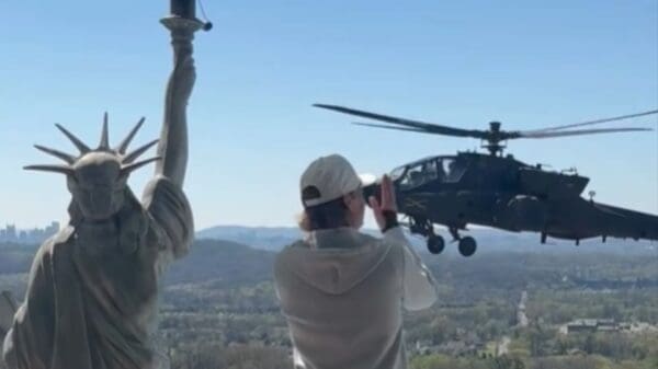 Kid Rock Military Helicopter 2026