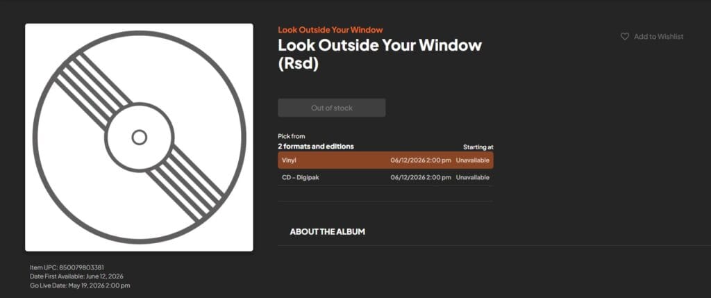 Look Outside Your Window Slipknot