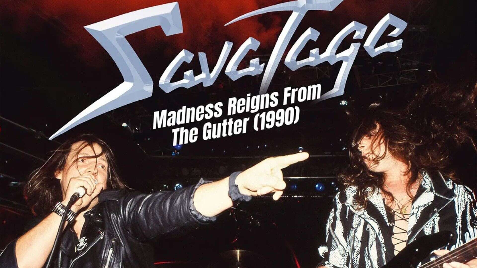 Savatage Madness Reigns From The Gutter 1990 Header