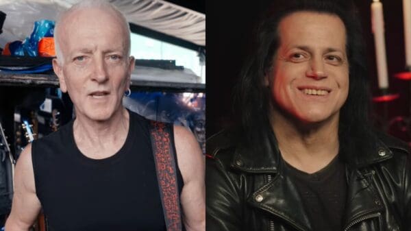 Phil Collen Glenn Danzig Fight