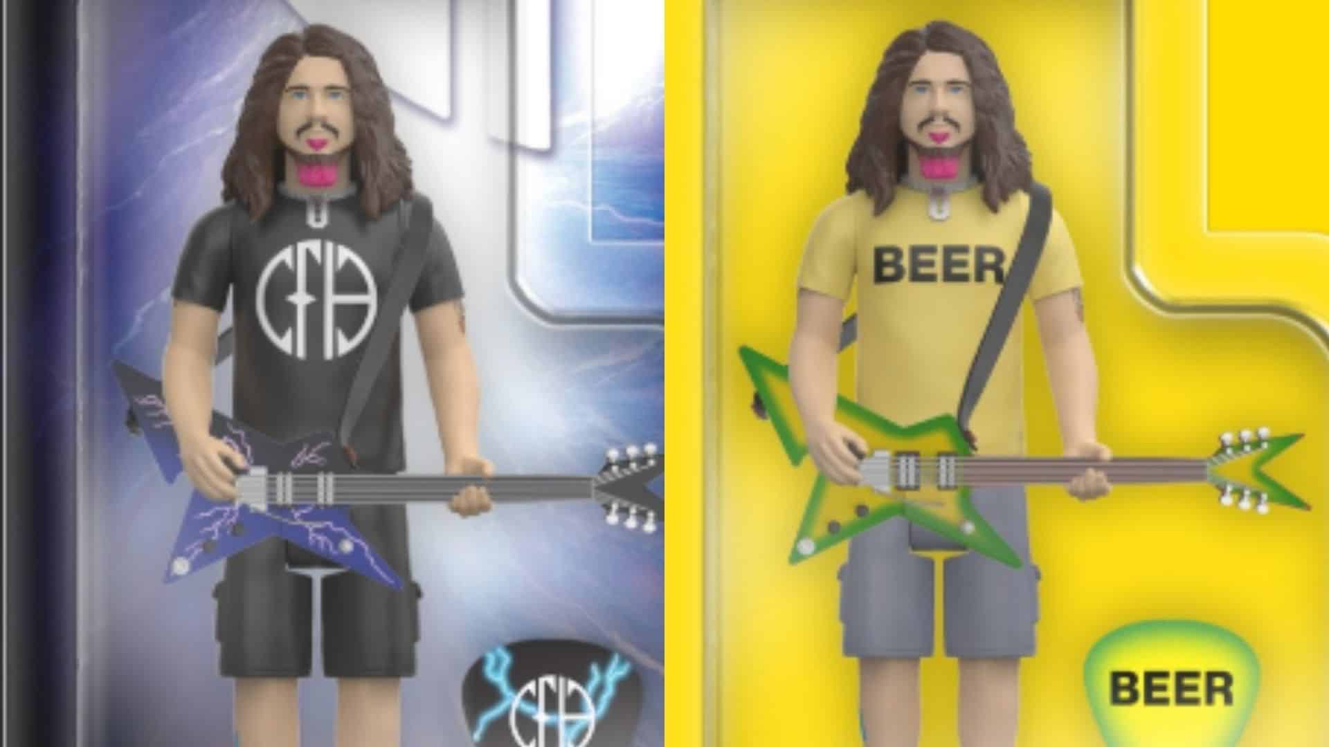 Dimebag Darrell Reaction Figures
